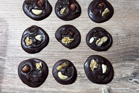 Cliquez pour zoomer ! Mendiants au chocolat Thermomix par megane_84