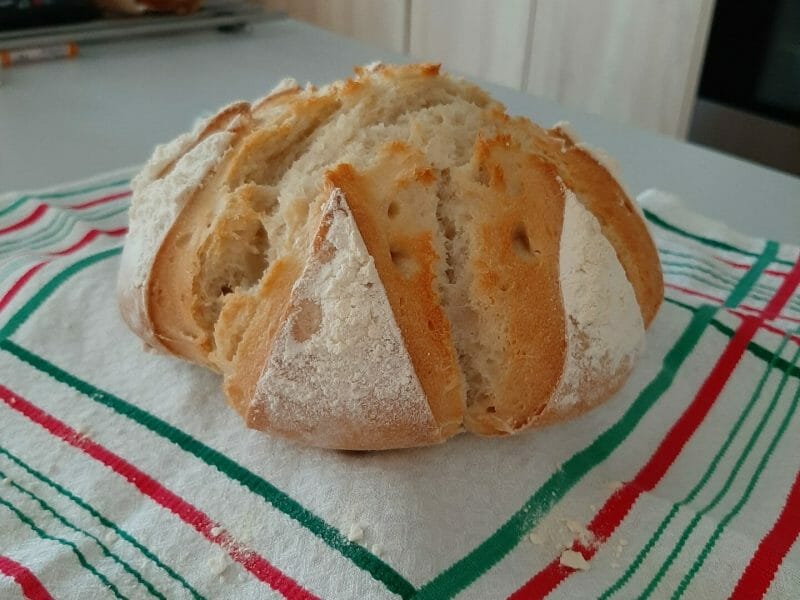 Cliquez pour zoomer ! Miche de pain Thermomix par loulou7108