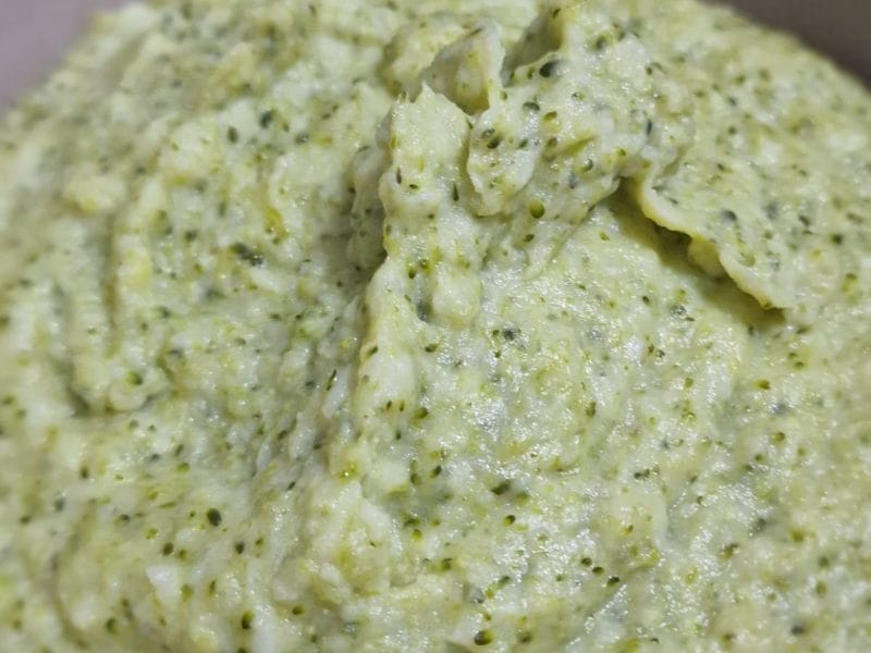 Cliquez pour zoomer ! Purée de brocolis et pommes de terre Thermomix par gaelle2403