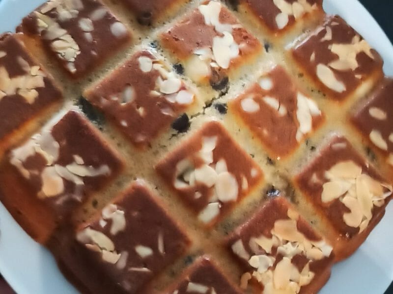 Cliquez pour zoomer ! Cake banane et pépites de chocolat Thermomix par yousra_sk
