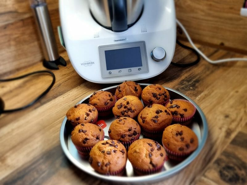 Cliquez pour zoomer ! Muffins aux pépites de chocolat Thermomix par malilo88