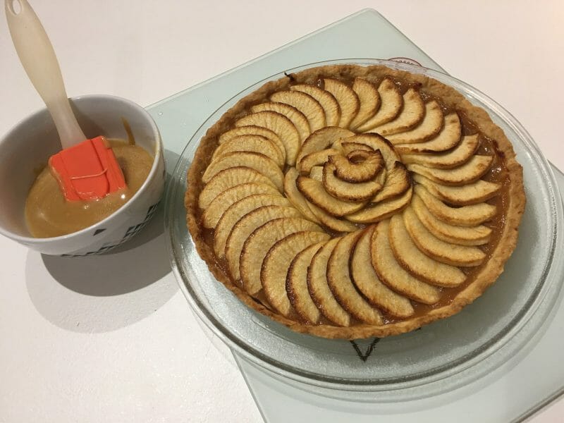Cliquez pour zoomer ! Tarte pom’pote et caramel beurre salé Thermomix par paquy2b