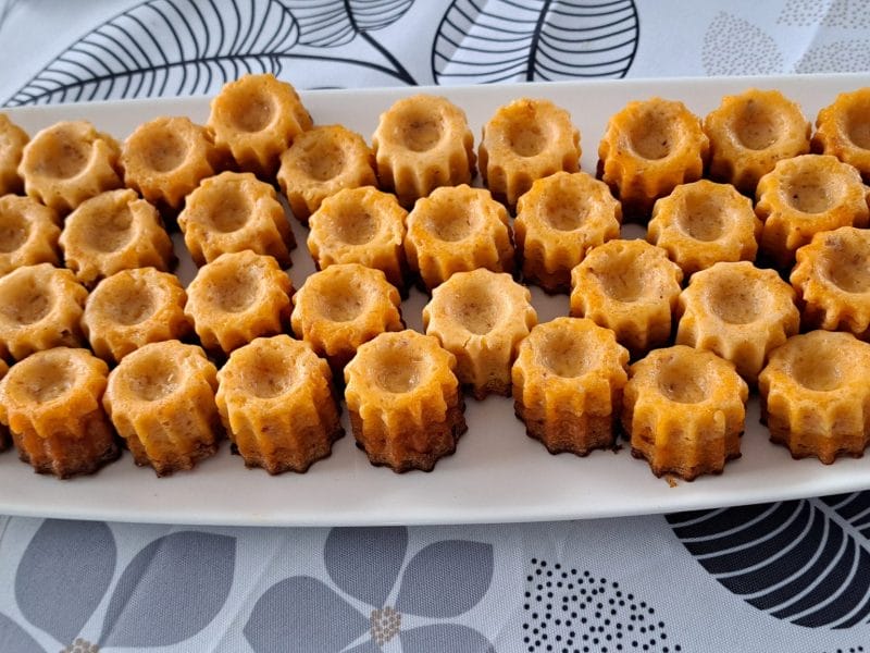 Cliquez pour zoomer ! Mini cannelés chorizo comté Thermomix par lucie_394