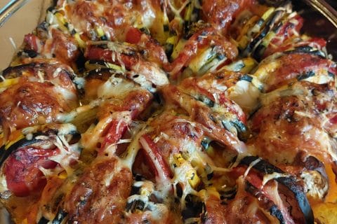 Cliquez pour zoomer ! Tian de légumes et mozzarella Thermomix par marlene_119
