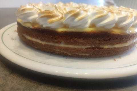 Cliquez pour zoomer ! Gâteau au citron meringué Thermomix par pauline_644