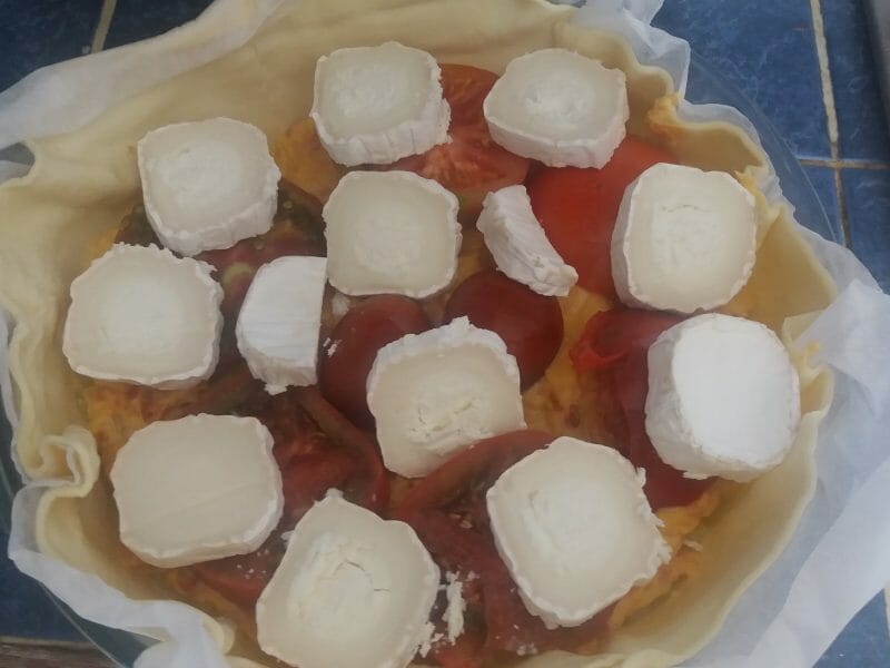 Cliquez pour zoomer ! Tarte courgette, jambon & chèvre Thermomix par k602