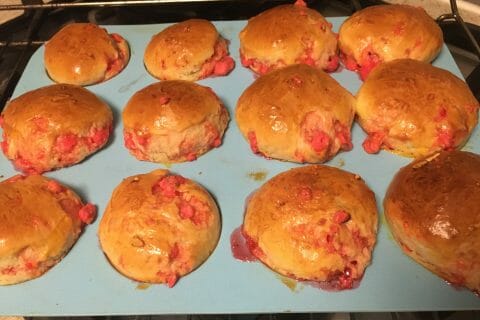 Cliquez pour zoomer ! Brioche aux pralines roses Thermomix par Nabil