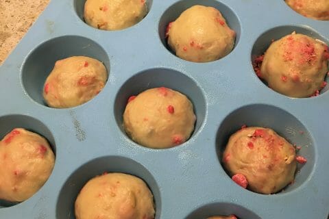 Cliquez pour zoomer ! Brioche aux pralines roses Thermomix par Nabil