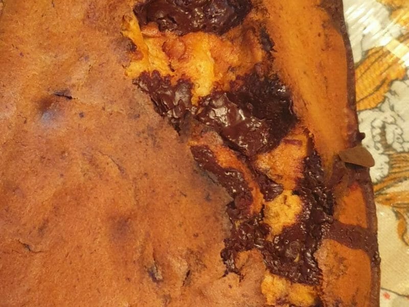 Cliquez pour zoomer ! Cake banane et pépites de chocolat Thermomix par anna_maria