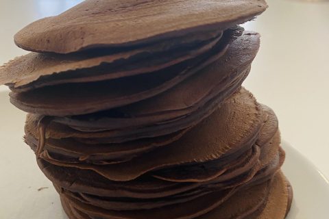 Cliquez pour zoomer ! Pancakes tout chocolat Thermomix par suricatems