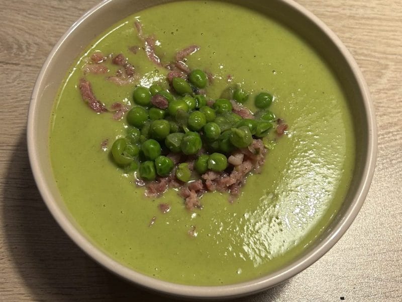 Cliquez pour zoomer ! Velouté de petits pois Thermomix par nonovar83