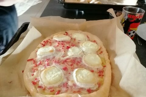 Cliquez pour zoomer ! Fougasse chèvre et lardons Thermomix par juliano81