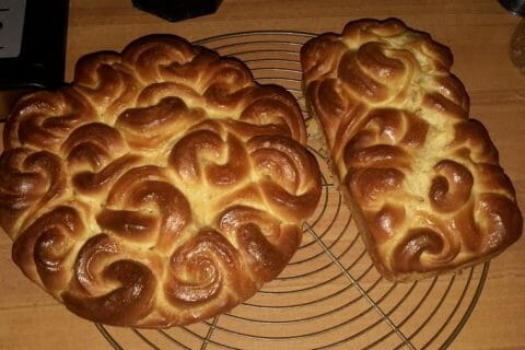Cliquez pour zoomer ! Brioche tressée à la mie filante Thermomix par Trottinette