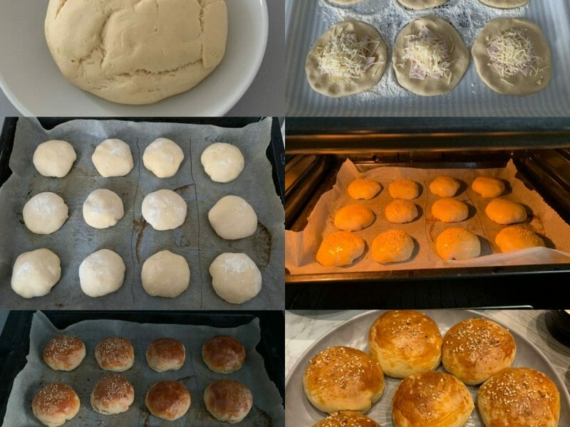 Cliquez pour zoomer ! Bun’s jambon fromage Thermomix par lili_101