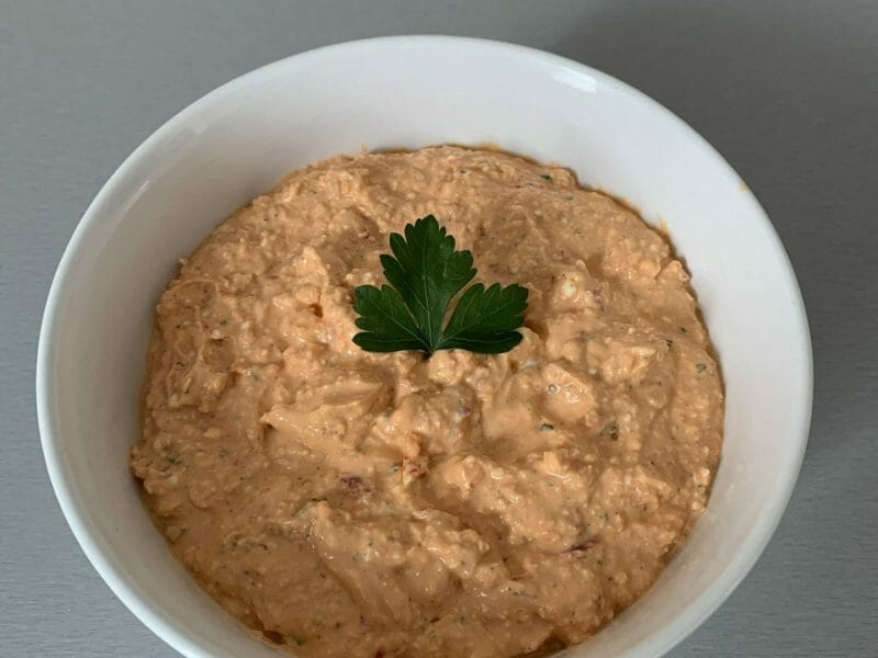 Cliquez pour zoomer ! Crème de poivrons à la feta Thermomix par lili_101