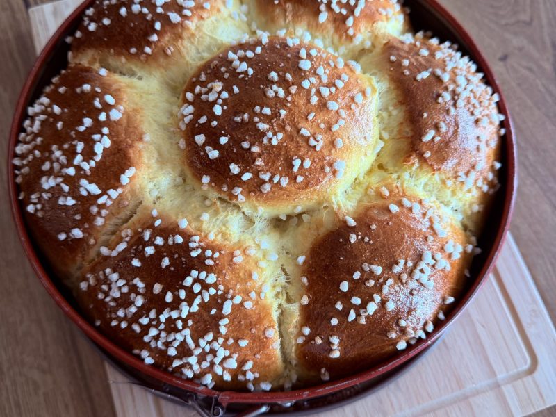 Cliquez pour zoomer ! Brioche à la semoule de blé Thermomix par jeanpierre66