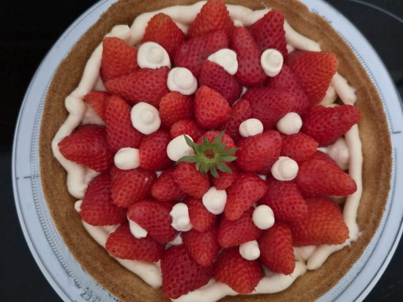Cliquez pour zoomer ! Tarte aux fraises Thermomix par VirginKitchen