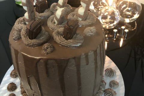 Cliquez pour zoomer ! Layer cake Kinder Bueno Thermomix par Vivi3182