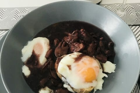 Cliquez pour zoomer ! Oeufs en meurette Thermomix par laetitia_715