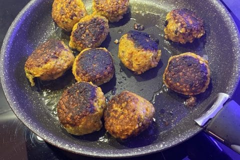 Cliquez pour zoomer ! Boulettes de lentilles corail Thermomix par sylvie_529