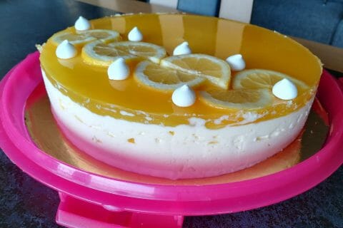 Cliquez pour zoomer ! Bavarois au citron Thermomix par fourchette84