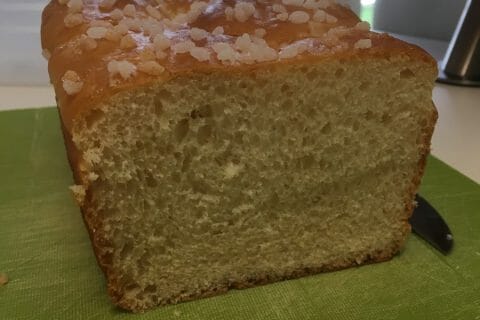 Cliquez pour zoomer ! Brioche sans beurre, sans oeufs Thermomix par Bettina