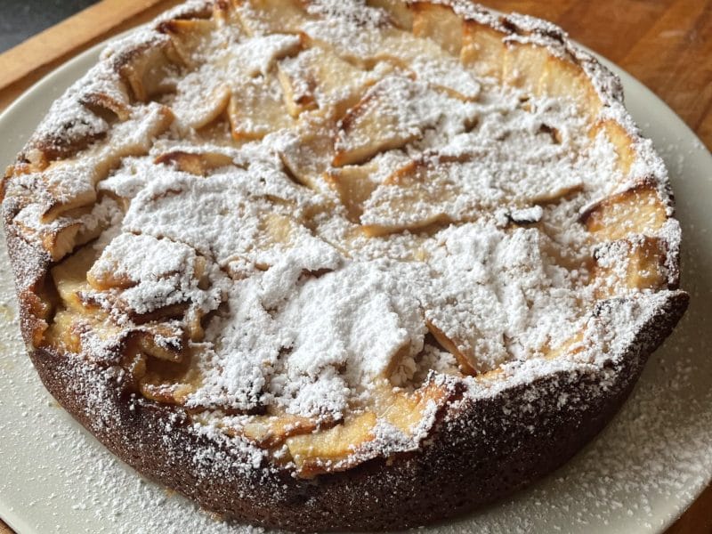 Cliquez pour zoomer ! Gâteau aux pommes et mascarpone Thermomix par 2p2l2tmich