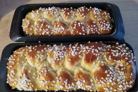 Cliquez pour zoomer ! Brioche tressée à la mie filante Thermomix par mika59