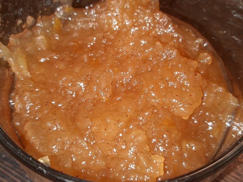 Cliquez pour zoomer ! Confiture de pommes à l’orange Thermomix par Tinou57