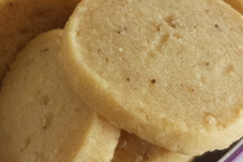 Cliquez pour zoomer ! Sablés au parmesan au Thermomix