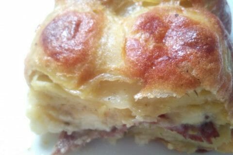 Cliquez pour zoomer ! Gâteau invisible raclette au Thermomix