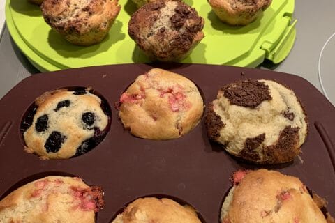Cliquez pour zoomer ! Mini muffins aux fruits rouge au Thermomix