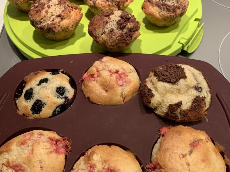 Cliquez pour zoomer ! Mini muffins aux fruits rouge Thermomix par Cabote