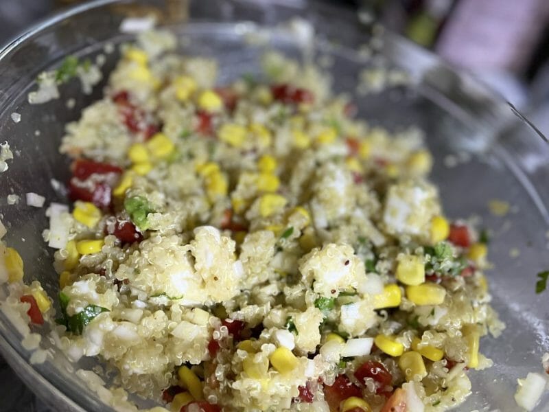 Cliquez pour zoomer ! Salade de quinoa mexicaine Thermomix par rania_90