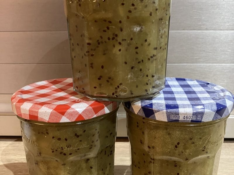 Cliquez pour zoomer ! Confiture kiwis bananes Thermomix par mimosas44