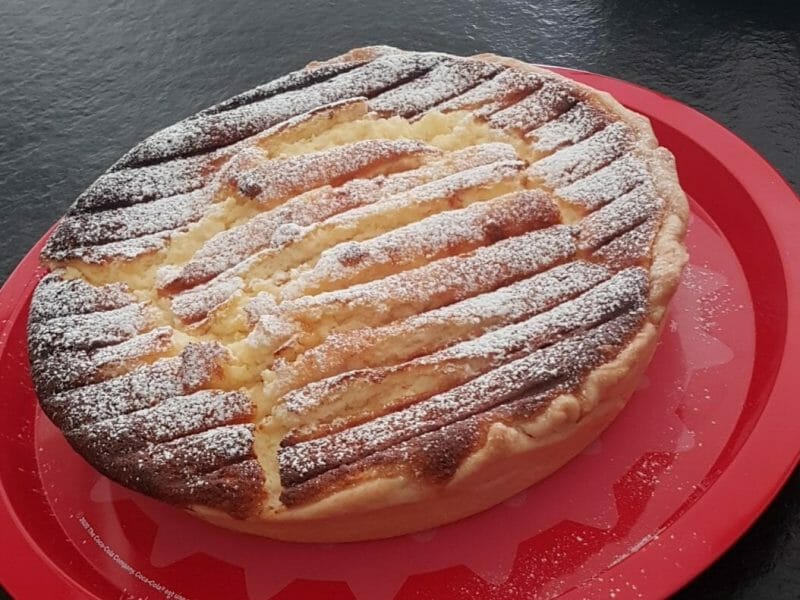 Cliquez pour zoomer ! Tarte au fromage blanc Thermomix par zomess
