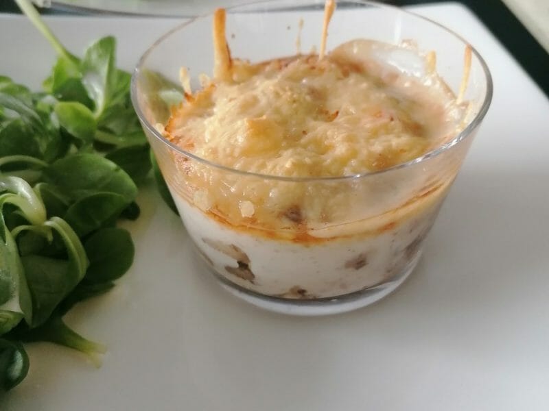 Cliquez pour zoomer ! Cassolettes de champignons aux petits lardons Thermomix par steph_bul