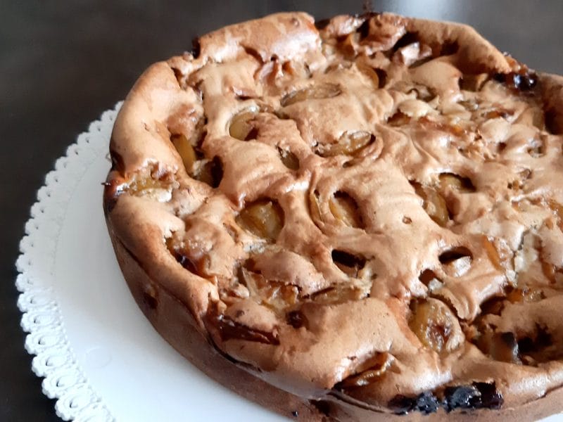 Cliquez pour zoomer ! Clafoutis aux mirabelles Thermomix par patriciaarrieremamie