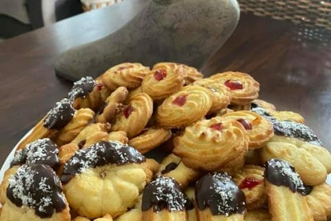 Cliquez pour zoomer ! Sablés à la presse à biscuits Thermomix par brigitte38100