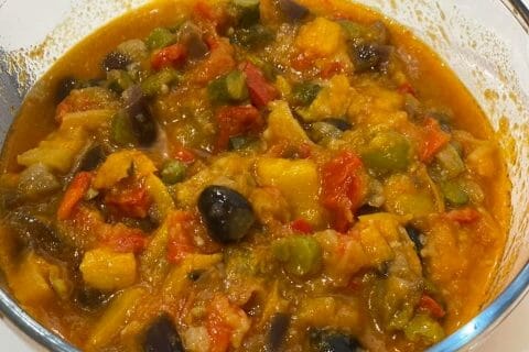 Cliquez pour zoomer ! Caponata sicilienne Thermomix par brigitte38100