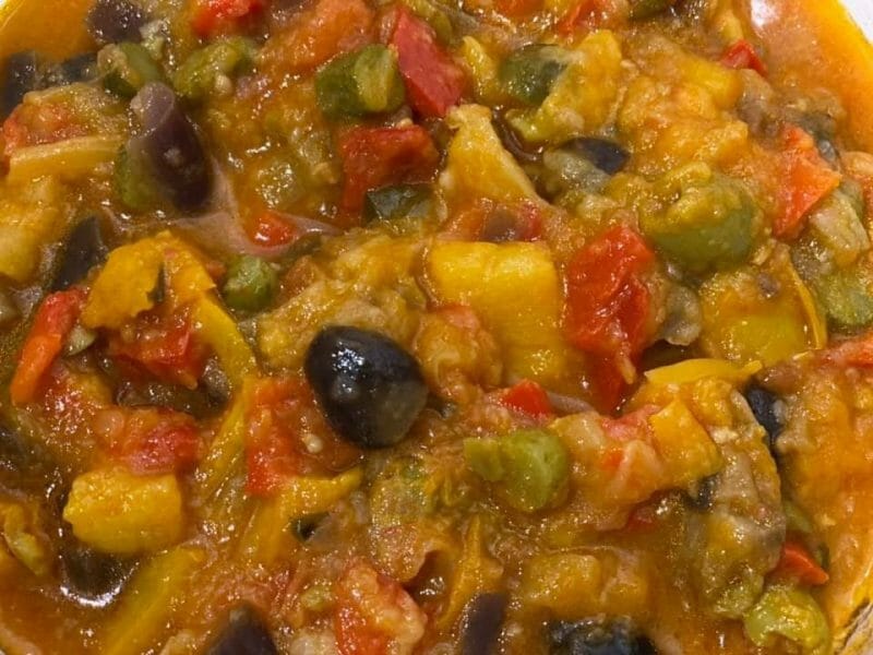 Cliquez pour zoomer ! Caponata sicilienne Thermomix par brigitte38100