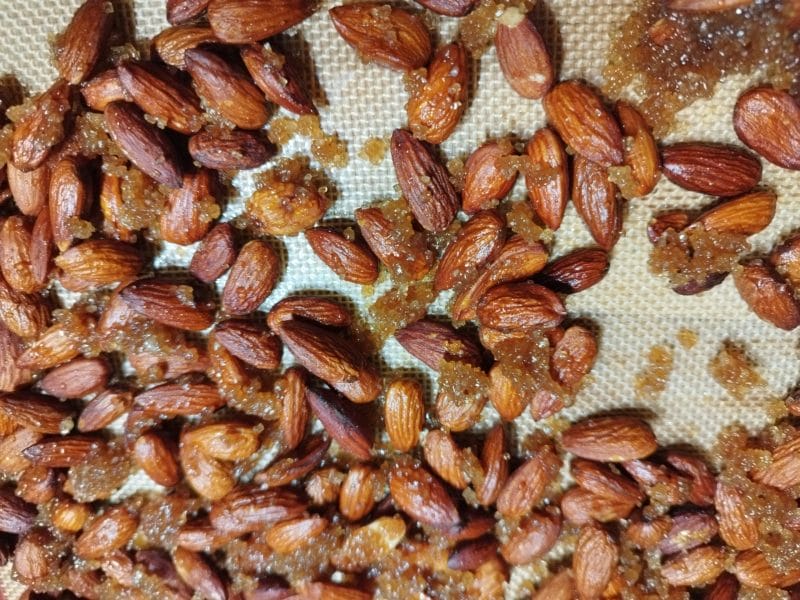 Cliquez pour zoomer ! Amandes grillées à la cannelle et au miel Thermomix par sophiep57