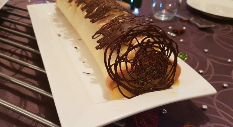 Cliquez pour zoomer ! Bûche au citron meringuée Thermomix par Lesly2102