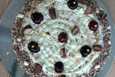 Cliquez pour zoomer ! Bûche forêt noire Thermomix par alex_et_fred