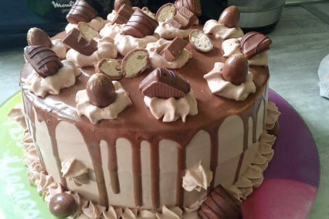 Cliquez pour zoomer ! Layer cake Kinder Bueno Thermomix par severine22540