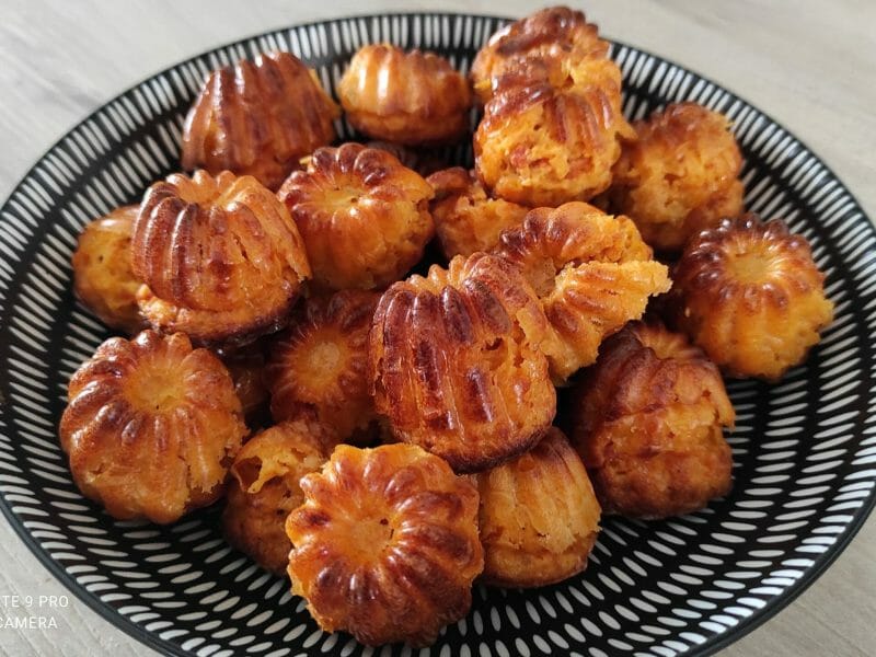 Cliquez pour zoomer ! Mini cannelés chorizo comté Thermomix par sab_88