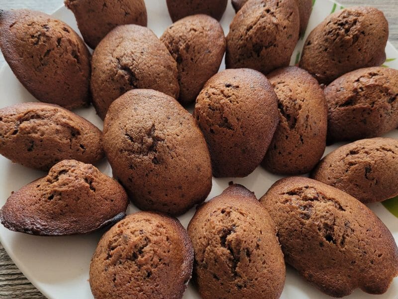 Cliquez pour zoomer ! Madeleines au chocolat Thermomix par claudine31