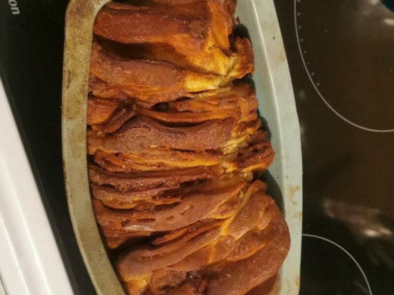 Cliquez pour zoomer ! Brioche à effeuiller à la cannelle Thermomix par oceanepontes