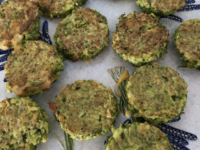 Cliquez pour zoomer ! Galettes de brocolis Thermomix par vini27