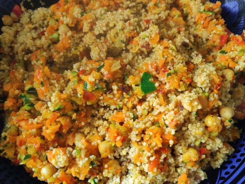 Cliquez pour zoomer ! Bowl méditerranéen aux légumes et céréales Thermomix par dou_8